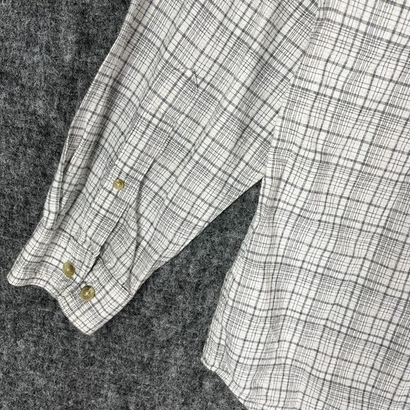 Columbia Shirt Mens Extra Large Plaid Business Casual Long Sleeve Button Down - Picture 6 of 11